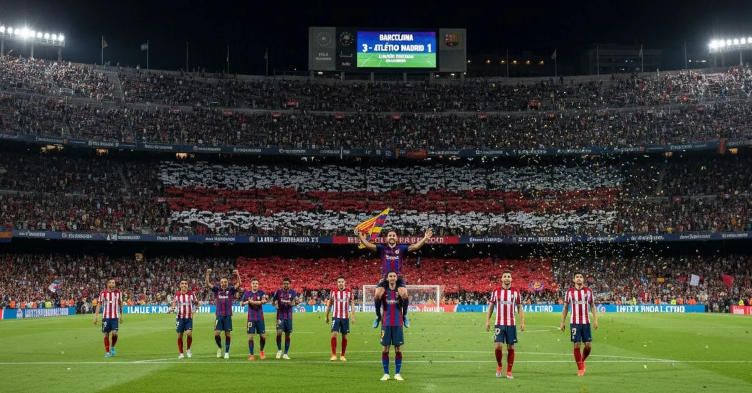 Барселона - Атлетико Мадрид 3:1: обзор матча чемпионата Испании