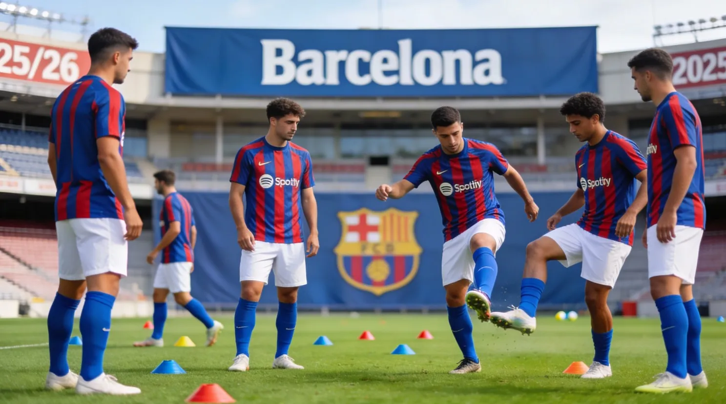 Основной состав ФК Барселона в сезоне 2025/2026