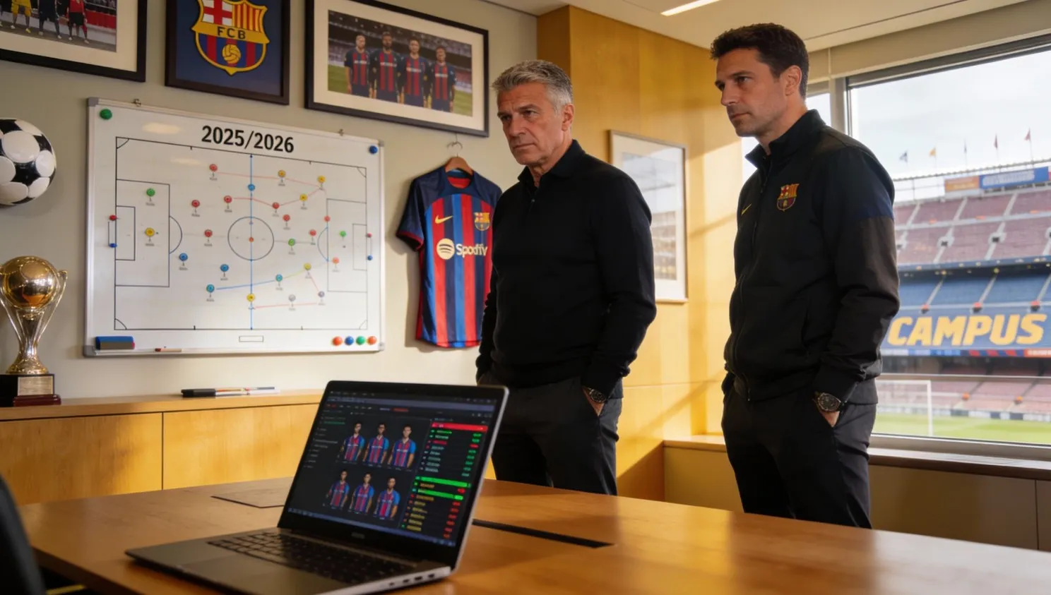 Тренерский штаб ФК Барселона в сезоне 2025/2026